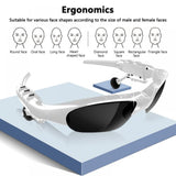 Wireless Bluetooth Sunglasses with Built-in Headset